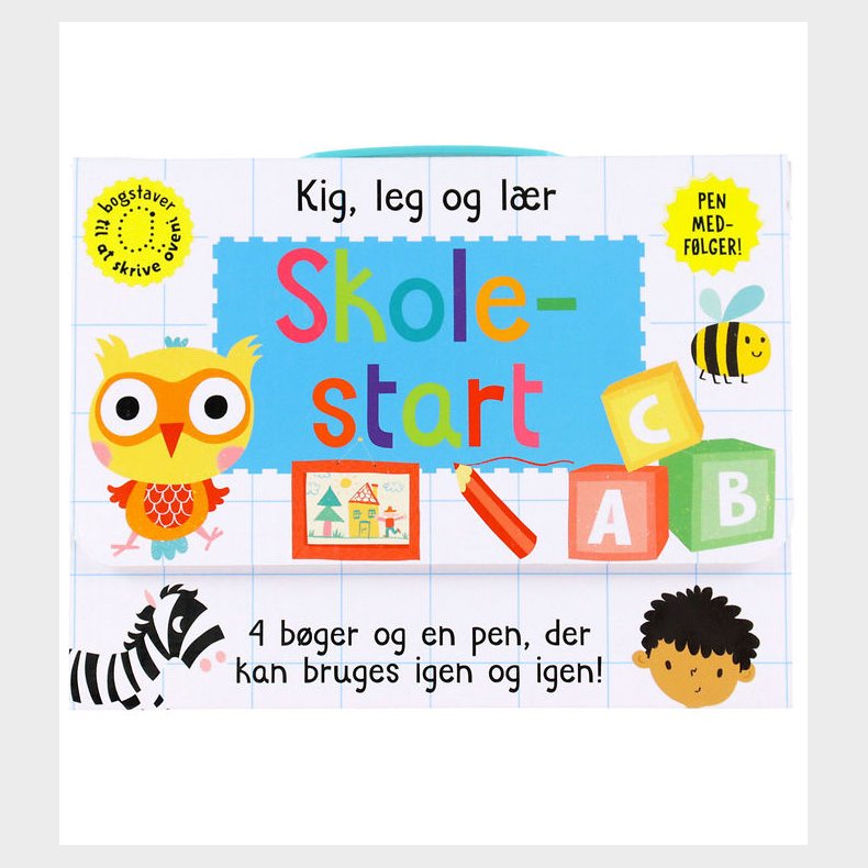 Alvilda Opgave Bog - Skriv Og Visk Ud - Skolestart