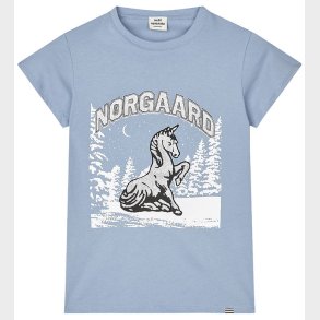 Mads Nrgaard T-shirt - Tuvina - Faded Denim