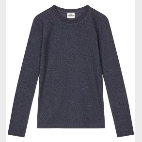 Mads Nrgaard Bluse - Rib - Talino - Parisian Night m. Glimmer