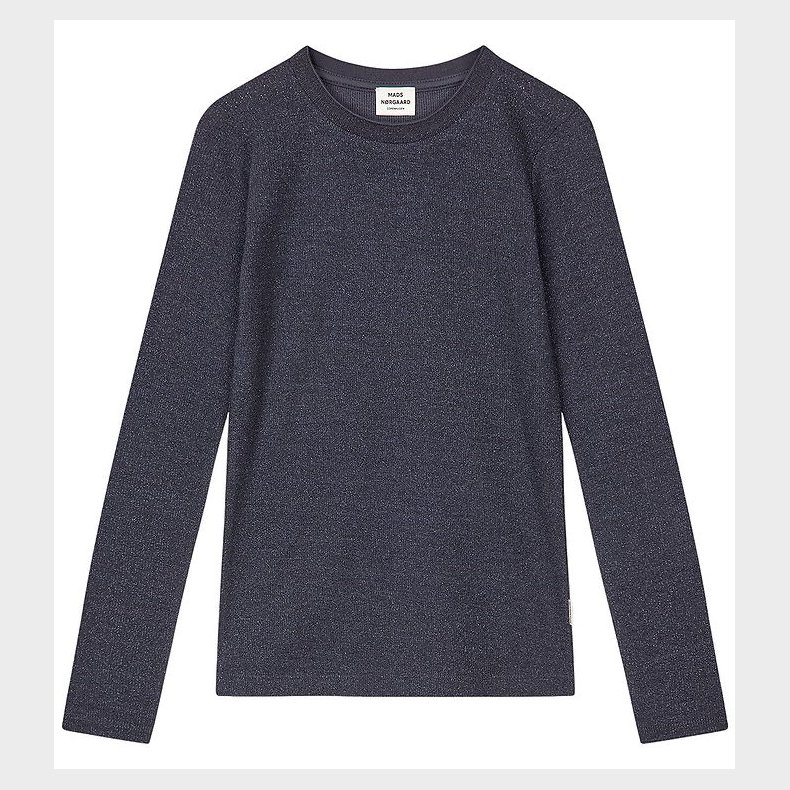 Mads N�rgaard Bluse - Rib - Talino - Parisian Night m. Glimmer