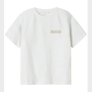 Name It T-shirt - NkmRob - Bright White