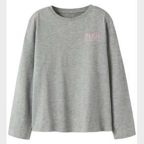 Name It Bluse - NkfRaris - Grey Melange