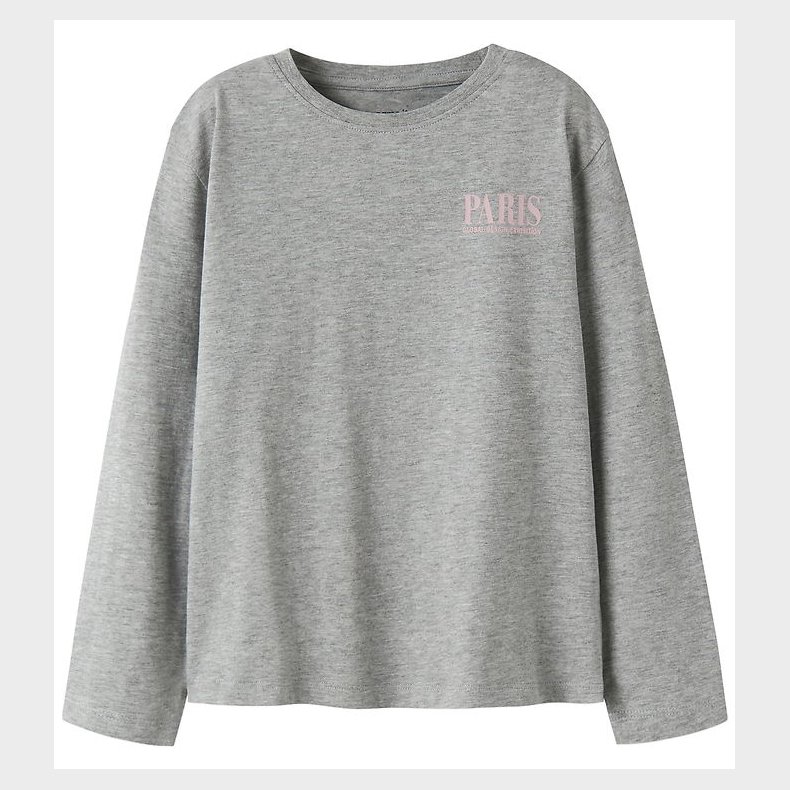 Name It Bluse - NkfRaris - Grey Melange