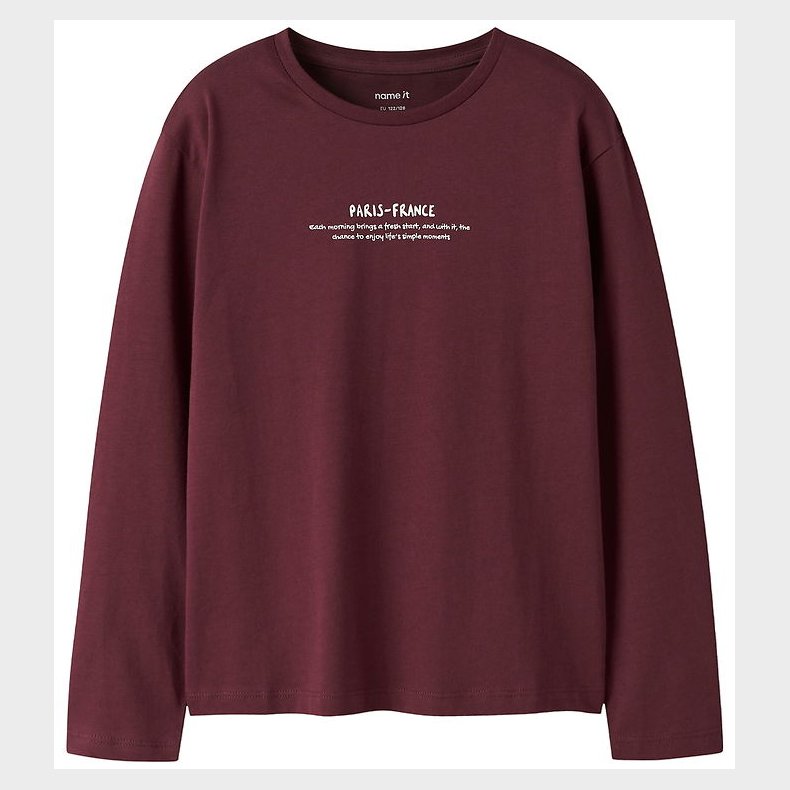 Name It Bluse - NkfRaris - Burgundy