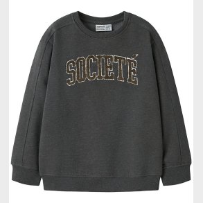 Name It Sweatshirt - NkmRobbie - Dark Grey Melange