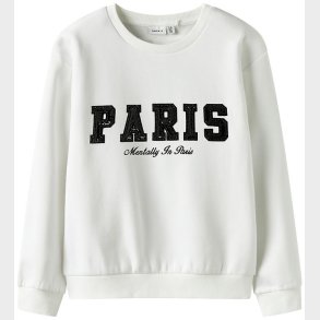 Name It Sweatshirt - NkfRetta - Bright White