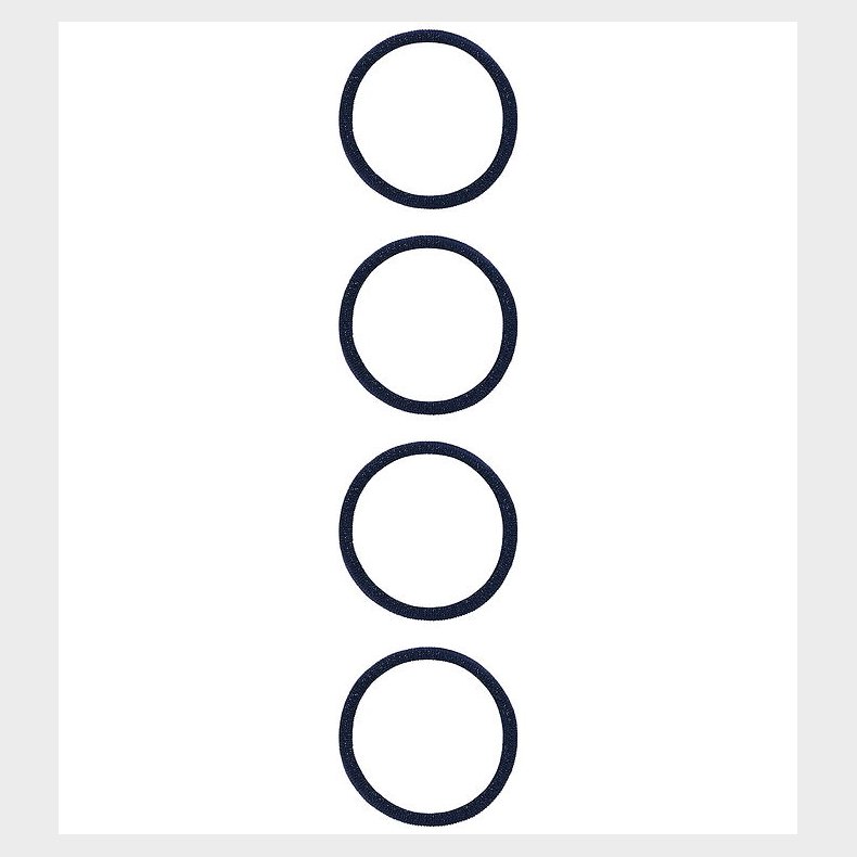 Name It Hrelastikker - NkfRiga - 4-pak - Beacon Blue/m. Glitter