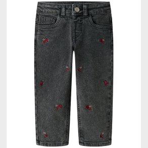 Name It Jeans - Noos - Mom - NmfBella - Medium Grey Denim/Flower