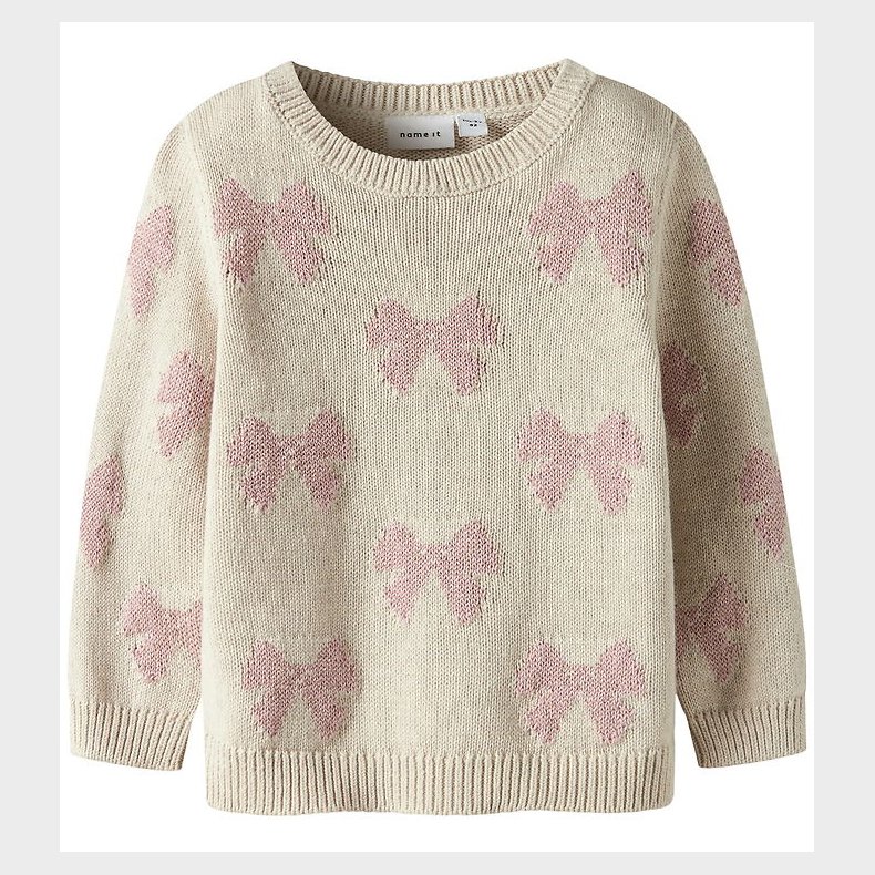 Name It Bluse - Strik - NmfRekka - Peyote Melange