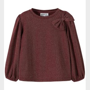 Name It Bluse - NmfRoisin - Burgundy