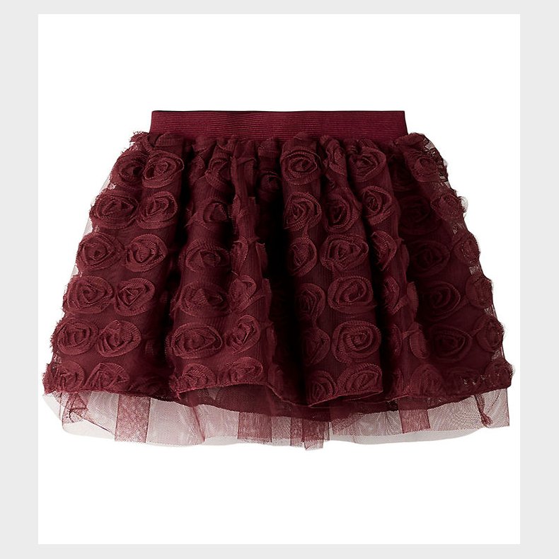 Name It Nederdel - Tyl - NmfSykia - Burgundy