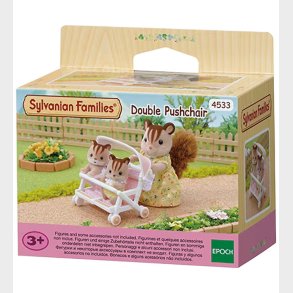 Sylvanian Families - Double Pushchair - 4533