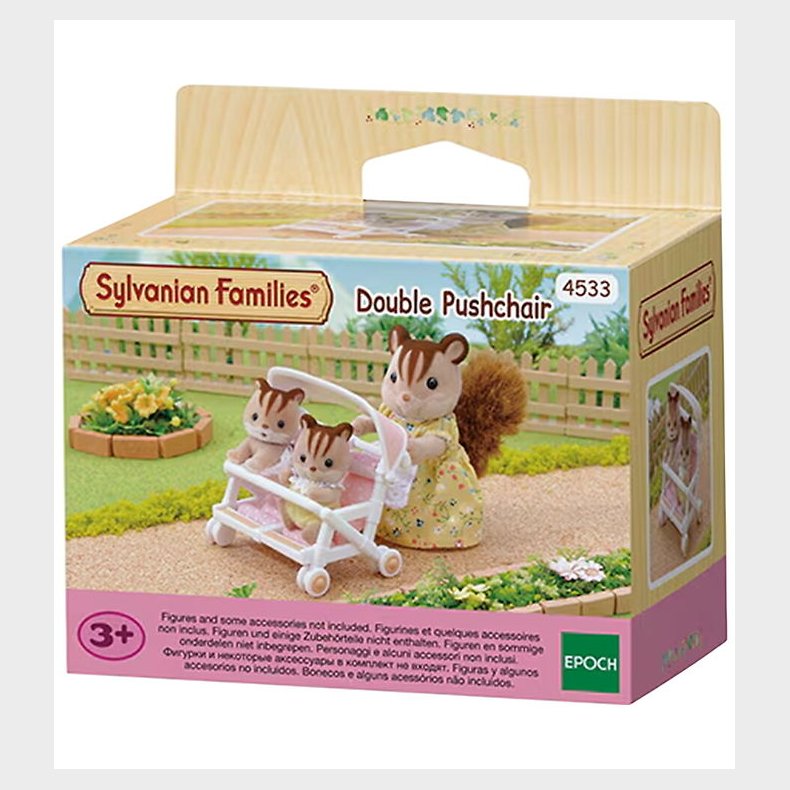 Sylvanian Families - Double Pushchair - 4533