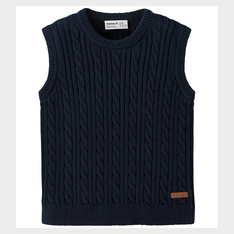 Name It Vest - Strik - NmmRoman - Navy Blazer