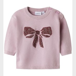 Name It Bluse - Strik - NbfRebow - Keepsake Lilac