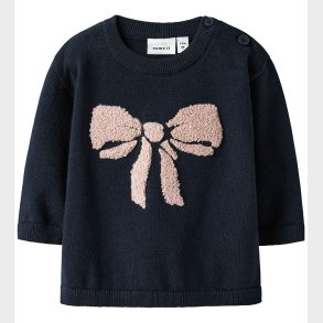 Name It Bluse - Strik - NbfRebow - Navy Blazer