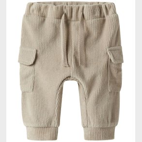 Name It Bukser - Velour - NmmRonny - Island Fossil