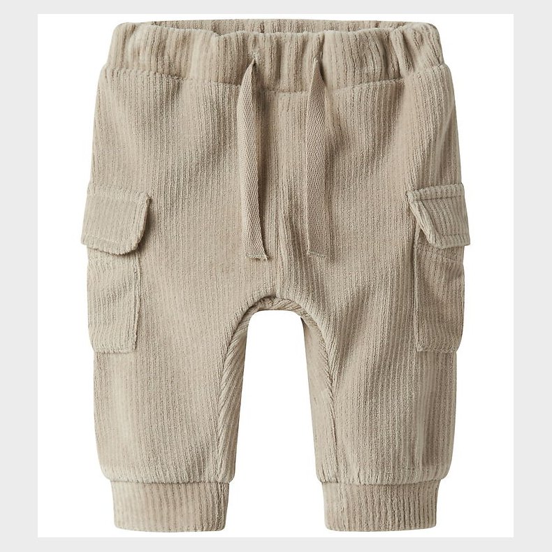 Name It Bukser - Velour - NmmRonny - Island Fossil