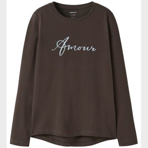 Name It Bluse - NkfVix - Seal Brown/Amour