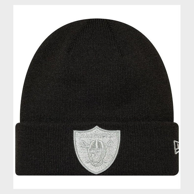 New Era Hue - Strik - Raiders - Sort