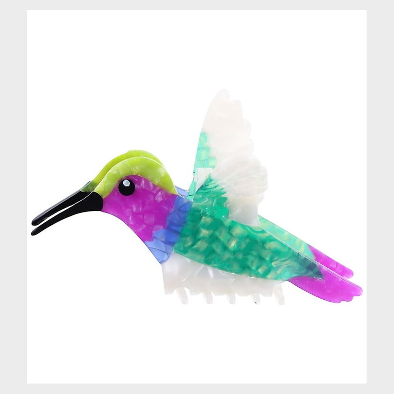 By Str Hrklemme - Kolibri - Grn/Lilla