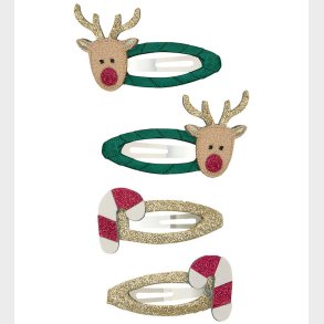 Mimi & Lula H�rsp�nder - 4-pak - Rudolph & Candy Christmas