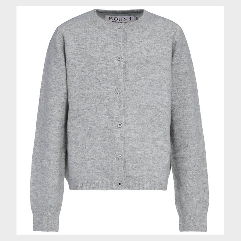 Hound Cardigan - HdLea - Grey Melang