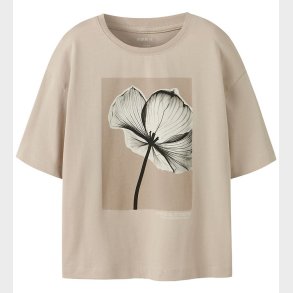 Name It T-shirt - NkfSvea - Cement