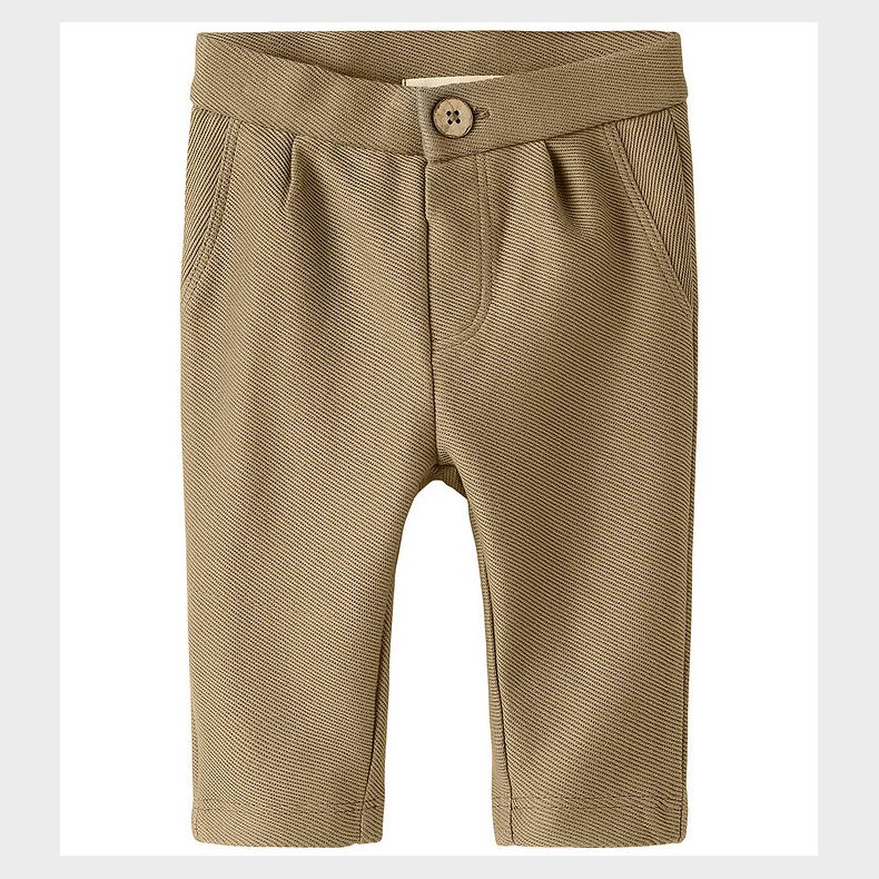 Lil' Atelier Bukser - NbmKaleo - Sepia Tint