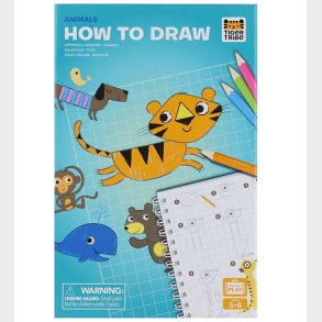 Tiger Tribe Tegnes�t - L�r At Tegne - Dyr