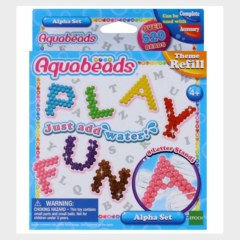 Aquabeads Perlest - Alpha set