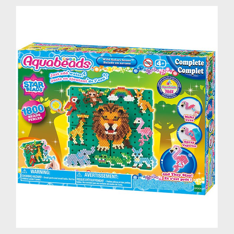 Aquabeads Perlest - Wild Safari Scene