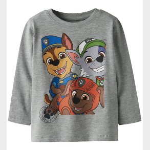 Name It Bluse - NmmNitin - Grey Melange