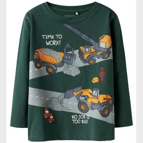 Name It Bluse - NmmOfek - Bistro Green