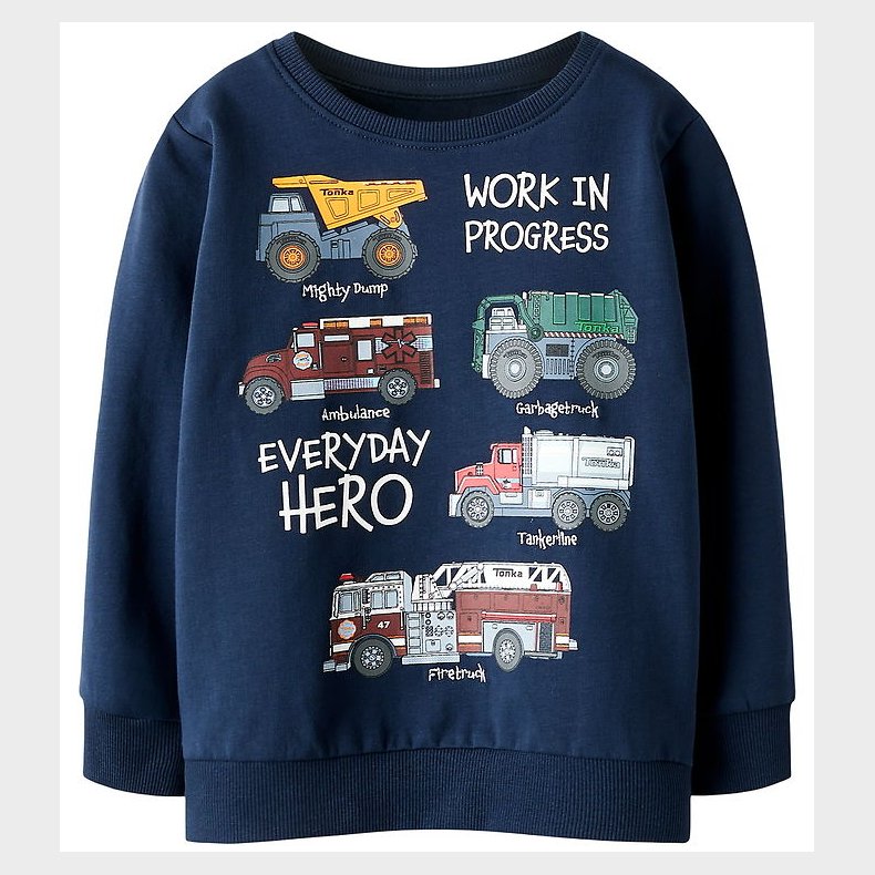 Name It Sweatshirt - NmmOrson - Navy Blazer