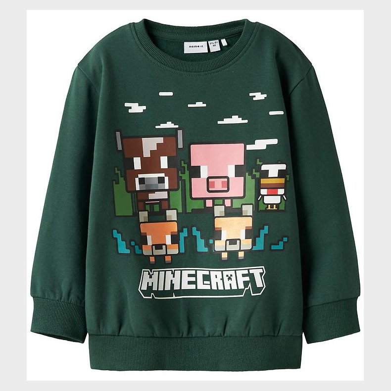 Name It Sweatshirt - NmmNell - Bistro Green