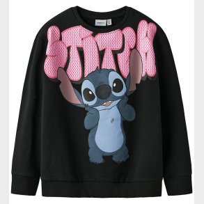 Name It Sweatshirt - NkfOdimi - Stitch - Black