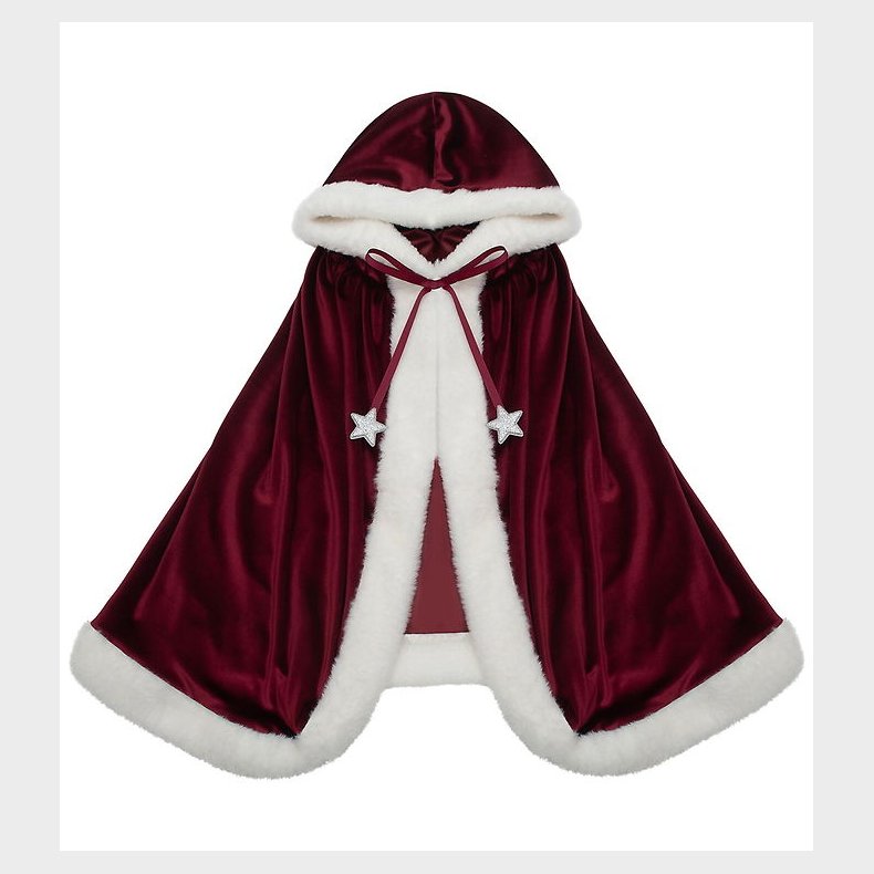 Mimi & Lula Kappe - Mrs Claus - Rd m. Hvid