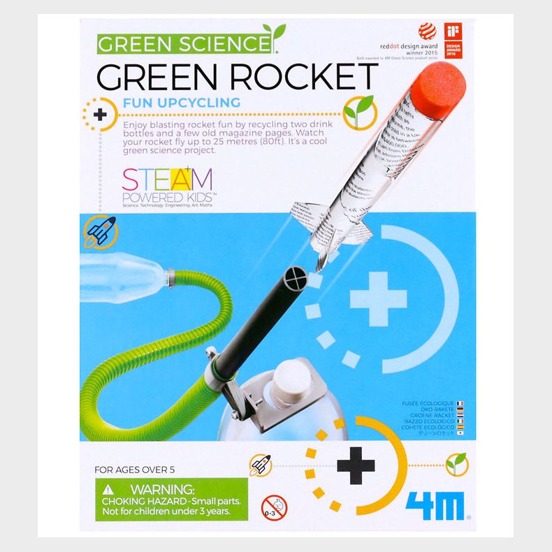 4M Raket - Green Science - Green Rocket