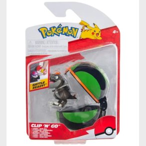 Pokmon Figur - Clip 'N' GO - Tyrunt m. Dusk Ball