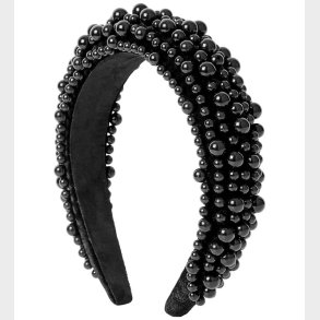 DAY ET Hrbjle - Pearly Velvet Hair Band - Sort