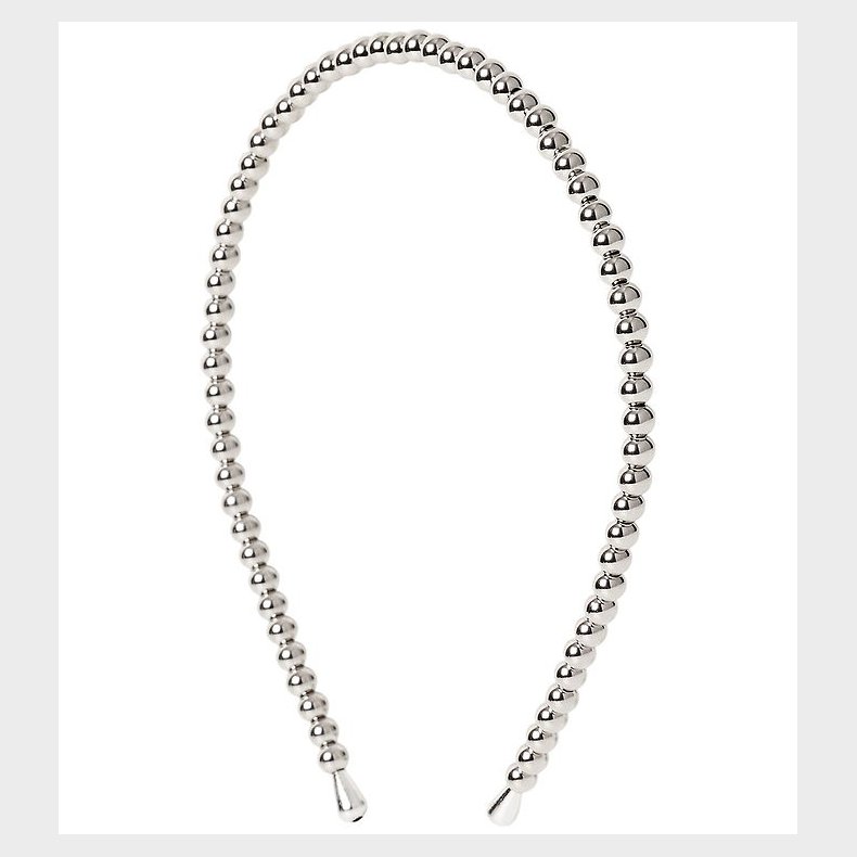 DAY ET Hrbjle - Beaded Chrome Slim Hair - Silver