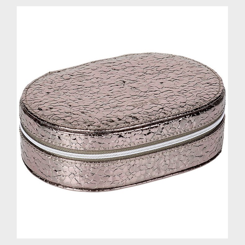 DAY ET Smykkeskrin - Disco Jewelry Zip Oval B - Gunmetal