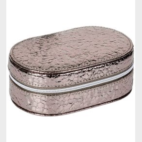 DAY ET Smykkeskrin - Disco Jewelry Zip Oval - Gunmtal