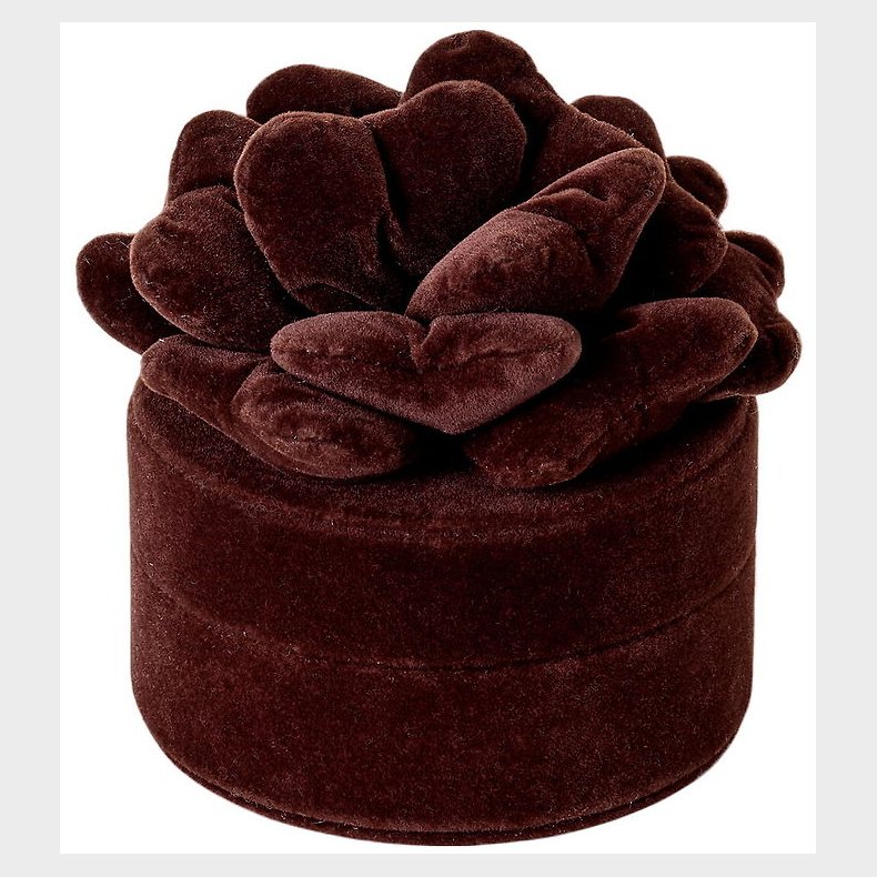 DAY ET Smykkeskrin - Vevet Flower Jewelry Round - Winetasting