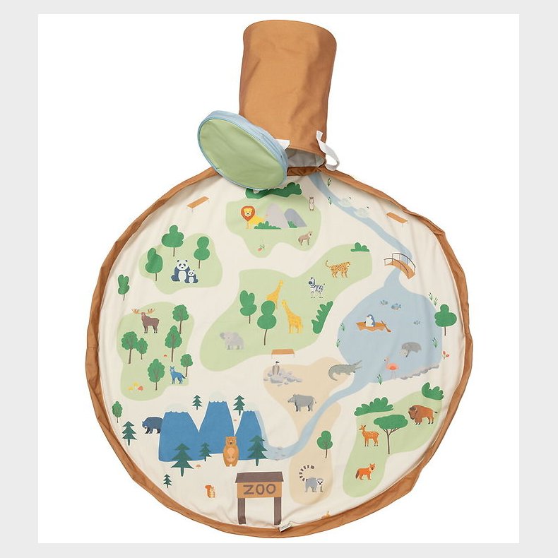 Play&Go Legetjstppe/Kurv - Zoo