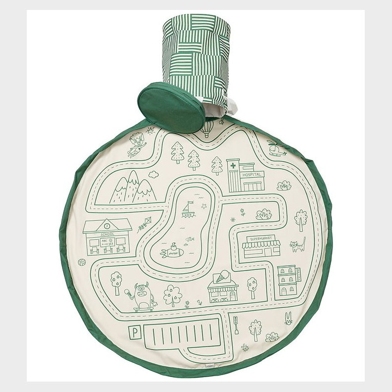 Play&Go Legetjstppe/Kurv - Roadmap