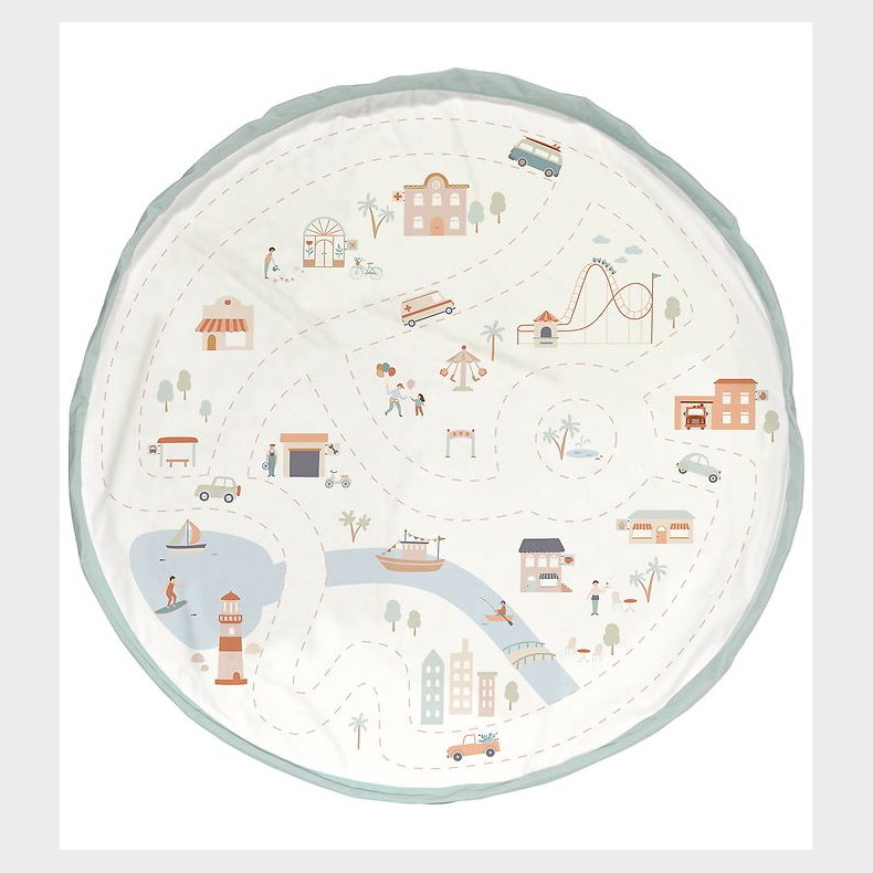 Play&Go Legetjstppe - 140 cm - City