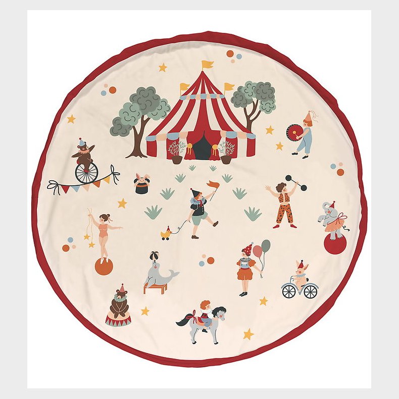 Play&Go Legetjstppe - 140 cm - Circus