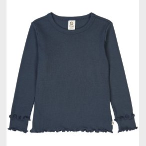 M�sli Bluse - Cozy Me - Rib - Night Blue
